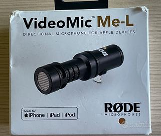 Microfono Rode con attacco Lightning per Iphone