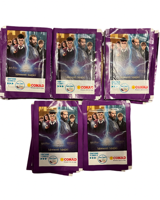 57 Bustine (228 FIGURINE) HARRY POTTER CONAD 2024