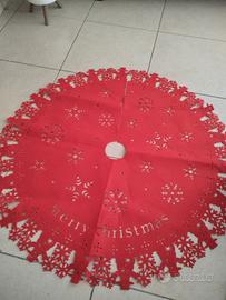 Tappeto sotto albero di Natale