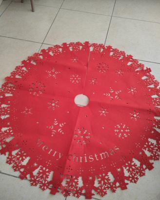 Tappeto sotto albero di Natale