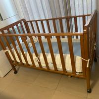 Culletta con ruote completa di materasso