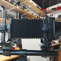 Banco Ottico TOYO 45C con Rodenstock Geronar 90mm