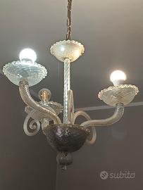 Lampadario Murano 