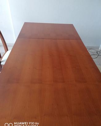 Tavolo calligaris con 4 sedie