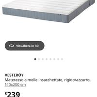 letto ad una piazza e mezza francese 