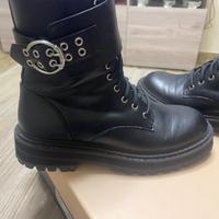 Anfibi twin set vera pelle