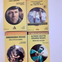 4 libri della collana Gialli Mondadori