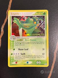 Pokémon Sceptile 11/109 EX Emerald Stamped Holo SP