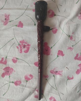 Pipe decorative in legno