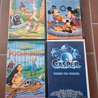 videocassette VHS  originali ediz. italiana Disney