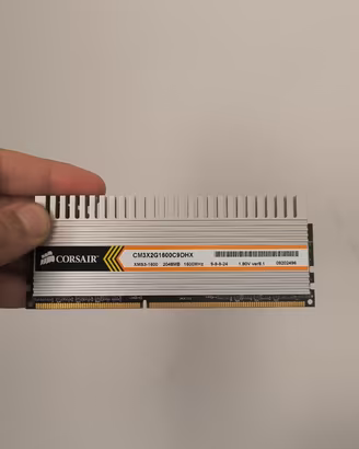 Banco ram corsair 2gb