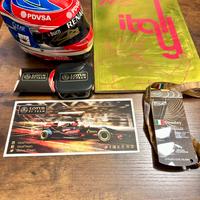 Casco originale autografo  maldonado  gadget  f1