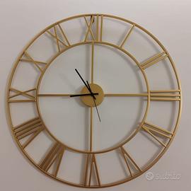 Orologio da parete color Oro