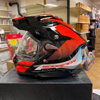 Casco moto Scorpion adf 9000 air trail rosso L