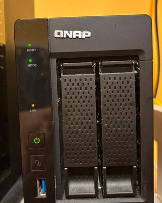 Nas QNAP TS-253A con 2 dischi Seagate