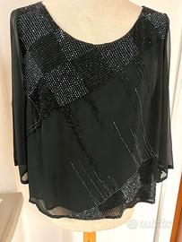 Camicia Blusa in chiffon Tg.XL - FD - Reve de Rond