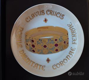 Piatto gioiello italico corona ferrea Morbelli