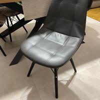 Sei sedie grigio antracite