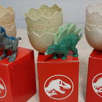 3 dinosauri mc'donalds