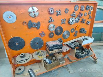 Frese e morsetti per falegnameria