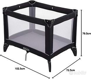 LETTINO DA VIAGGIO COMPATTO COME NUOVO