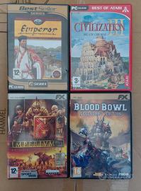 Lotto 4 giochi pc