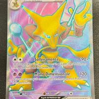 Pokémon 151 alakazam 188/165 appena sbustato