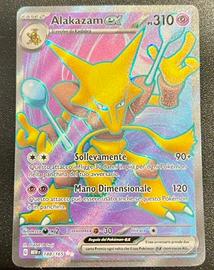 Pokémon 151 alakazam 188/165 appena sbustato