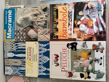 Libri macramè e cucito creativo