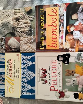 Libri macramè e cucito creativo