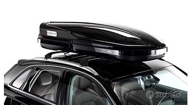 BAULE AUTO BOX TETTO MODULA PORTAPACCHI CON KLARNA