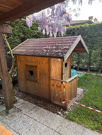 Casetta in legno per bambini
