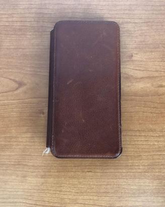 Cover a portafoglio iPhone 6S Plus vera pelle