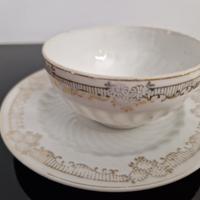 Tazzine in porcellana finissima con piattino 