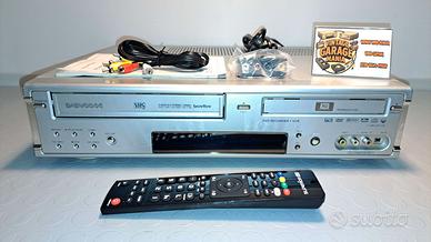 Daewoo DF-7100 vhs su dvd recorder vcr PERFETTO