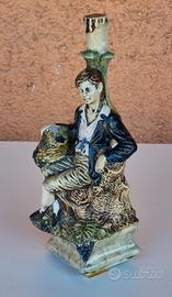 bottiglia vintage in ceramica 