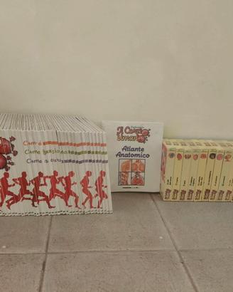 Siamo Fatti Così COMPLETO (Libri + VHS + atlante)