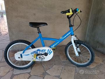 bici bambino 16" pollici Decathlon Btwin