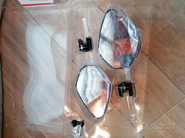   coppia di specchietti barracuda end-bar 