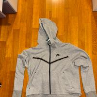 Felpa donna Nike Tech Fleece Grigia