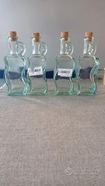 bottigliette in vetro con tappo in sughero