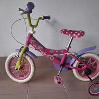 bicicletta minnie per bambina