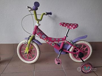 bicicletta minnie per bambina