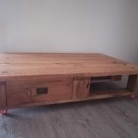 Tavolino Centro Veneto del Mobile legno massiccio 