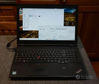 notebook pc portatile Lenovo L570 i7 ssd256 15"