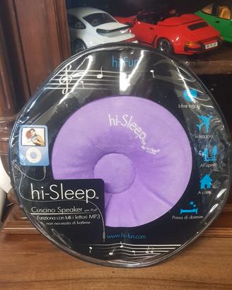 "HI-SLEEP" CUSCINO SPEAKER per MP3 e IPOD