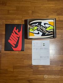 AIR JORDAN 1 RETRO HIGH OG "VOLT" con fattura.