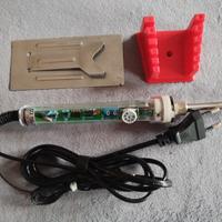 Saldatore trasparente regolazione di temperatura