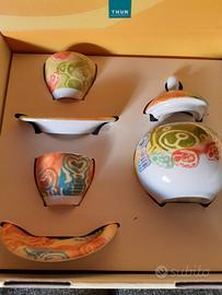 Set due tazzine e zuccheriera thun "caffè al volo"