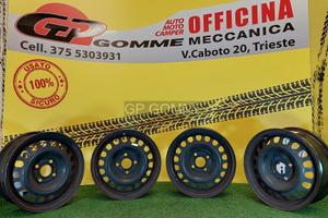 4 Cerchi Ferro 14 pollici Opel B